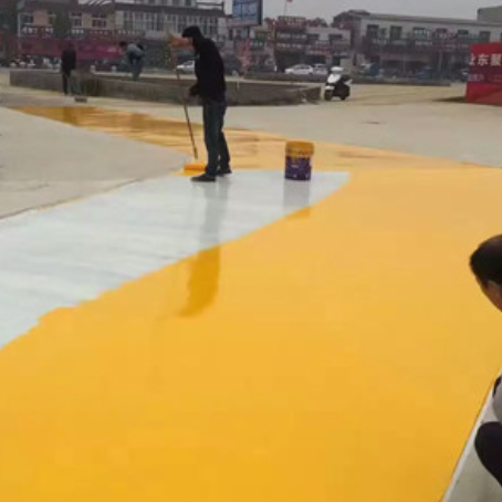 江门彩色路面喷涂翻新的使用寿命多长